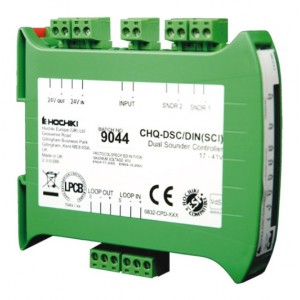 Hochiki Dual Sounder Controller DIN Enclosure with SCI (CHQ-DSC2/DIN(SCI))